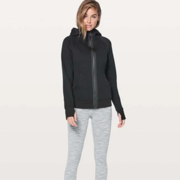 Lululemon Black Light As Warmth Scuba Hoodie Jacket - Picture 2 of 13